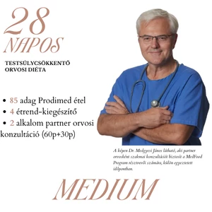 MEDIUM <br>NAPI 3 TASAKOS DIÉTA INDÍTÓ CSOMAG<br>ÉTRENDKIEGÉSZÍTŐKKEL<BR> (SÓS/ÉDES MENÜ)