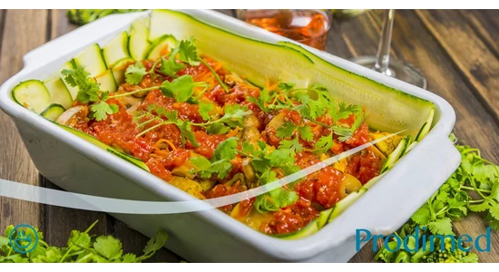 CSIRKÉS CUKKINI LASAGNA 2 FÁZIS