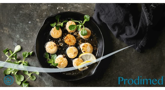 FÉSŰKAGYLÓ BAZSALIKOMMÁRTÁSSAL TÁLALVA 2 FÁZIS