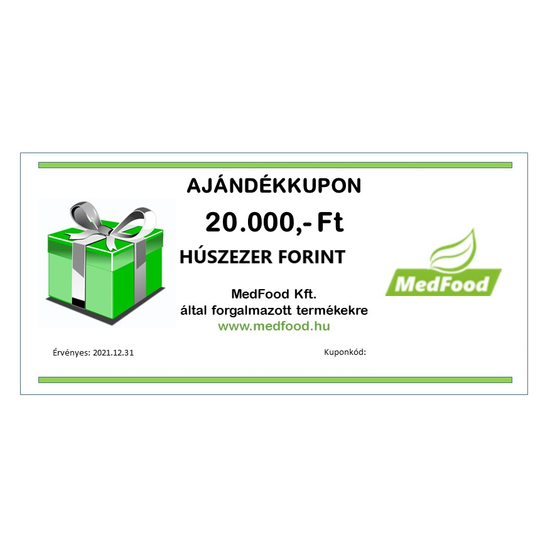 Ajándékkupon 20000