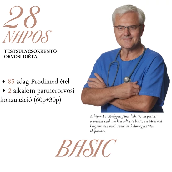 BASIC <br>NAPI 3 TASAKOS DIÉTA INDÍTÓ CSOMAG<BR> (SÓS /ÉDES MENÜ)